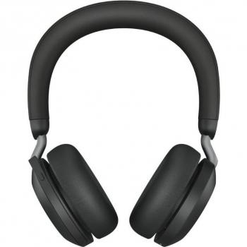Jabra Evolve2 75 MS Wireless Headset with Charging Stand USB-C Black