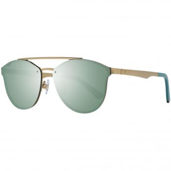 Web WE0189 Unisex Sunglasses, 29X59 mm, Matte Gold with Mirrored Lenses