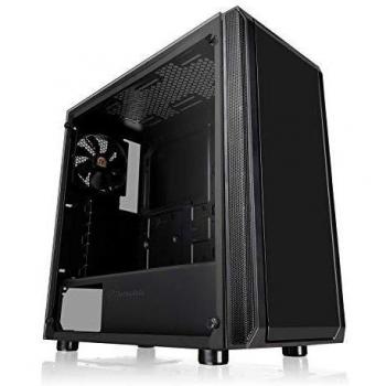 Thermaltake Versa J23 TG - Caja Gaming para PC, Color Negro