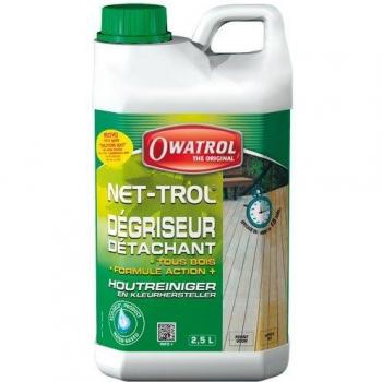 Limpiador Restaurador de Color para Madera y Teak Owatrol Net-Trol 2.5 Litros