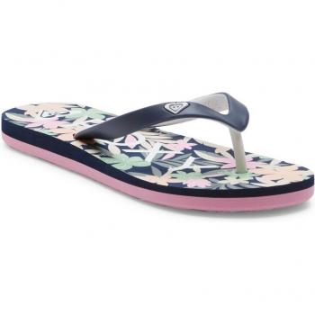 Roxy - Sandalias de niños Tahiti Vii Azul/Rosa