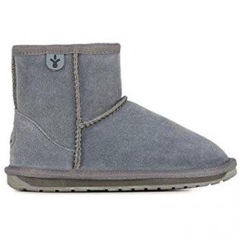 Bota Esquimal Mini Wallaby EMU para Niña - Color Gris, Talla 35