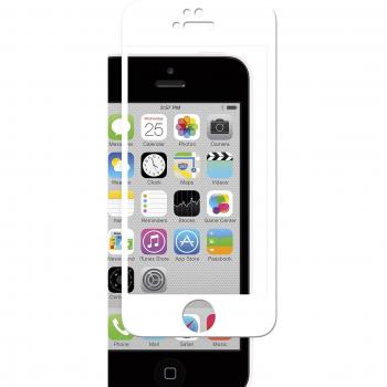Moshi iVisor Glass - Protector de pantalla para Apple iPhone 5/5S/5C, blanco