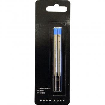 Hugo Boss Blue Ballpoint Pen Refill Pack of 2