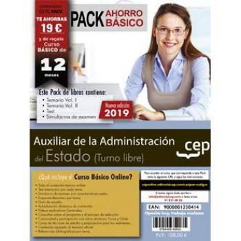 Pack de libros. Cuerpo General Auxiliar de la Administración del Estado