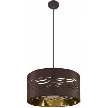 Fabrilamp Colgante Niebla 1xe27 Marrón/Oro 40x40 cm