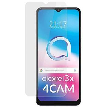 Protector Cristal Templado para Alcatel 3X 4CAM - Vidrio templado, alta resistencia a impactos, transparencia óptima, fácil instalación, compatible con Alcatel 3X 4CAM