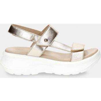 Sandalias de Cuña Panama Jack Noor Shine B1 en Piel con Plataforma