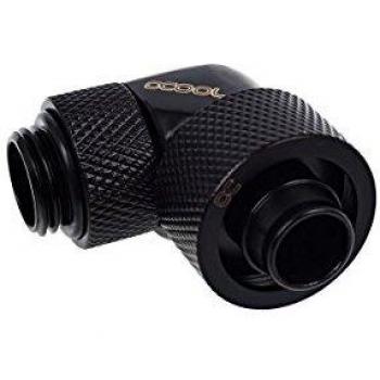 Alphacool 17236 Hose Connector Brass Black 1pc