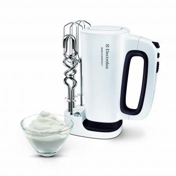 Electrolux EHM 4400 - Batidora de repostería, 300 W, color blanco y berenjena