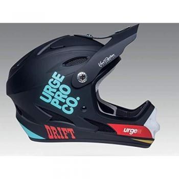 Urge Drift - Casco Integral para Adulto, Unisex, Color Negro, Azul, Rojo y Blanco, Talla L
