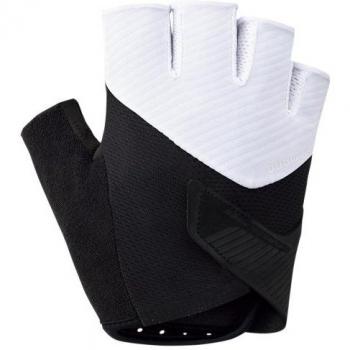 SHIMANO Guantes Cortos SH Escape, Unisex Adulto, Blanco, M