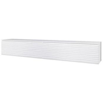 Mueble TV Sarasota 164 Blanco Moderno 180x30x33cm MDF con Puertas