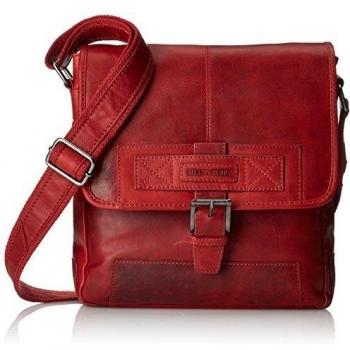 Hill Burry Vintage Bolso De Cuero HB 2089 - vintage rojo