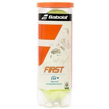 Babolat First X3 Pelota de Tenis, Unisex Adulto, Amarillo, Talla Única