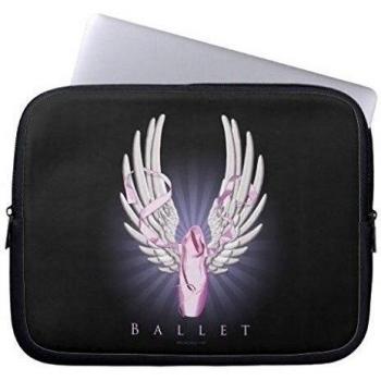 Electronics bolsa neopreno portátil mangas 160513 - 5 Winged Ballet Dance 13-13.8 inches