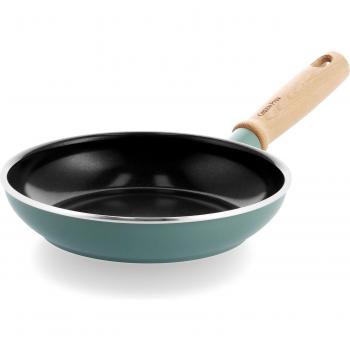 Sartén Green Pan Mayflower de 20 cm - Antiadherente - Fácil de Limpiar - Apta para Inducción - Color Azul Cielo