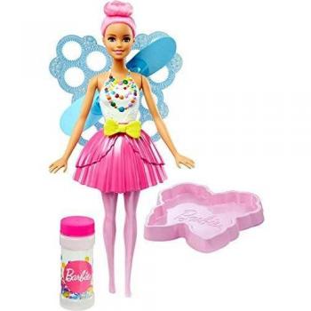 Barbie Muñeca Hada Burbujas mágicas, Color rosafarbenes haar