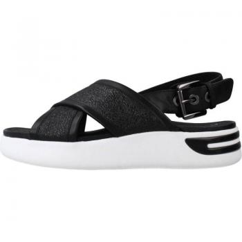 Sandalias de Mujer Geox D Ottaya Sandal A Negro, características: diseño elegante, material transpirable, suela antideslizante, plantilla acolchada para mayor comodidad, ideal para uso diario y ocasiones especiales