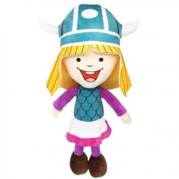 Peluche Vicky el Vikingo 30 cm - Muñeco de peluche suave y tierno