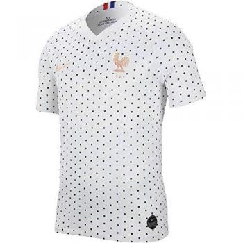 NIKE FFF W Nk BRT Stad JSY SS AW Camiseta, Mujer, white/p488c, S