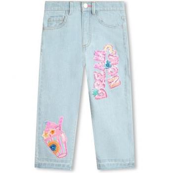 Pantalones de niña con apliques de lentejuelas