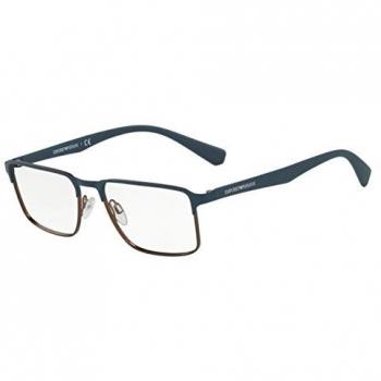 Emporio Armani - EA 1046, Geométrico, metal, hombre, BLUE BROWN