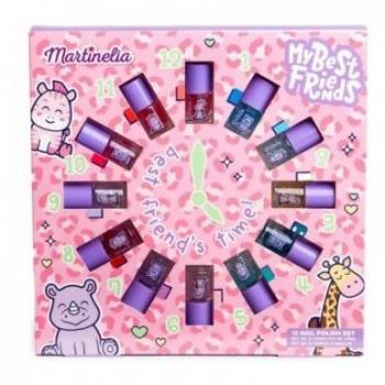 Set de Belleza de Esmalte de Uñas Martinelia MBF Reloj 12 esmaltes, dimensiones 3x25x25 cm
