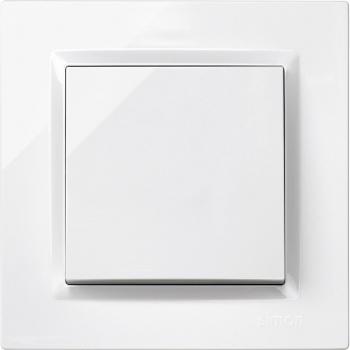 SIMON Serie 10 Conmutador de Cruce Blanco