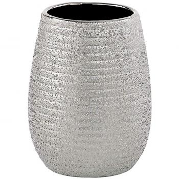 Gedy Astrid Portacepillos, Cerámica, Plata, 8.3 X 8.3 X 11