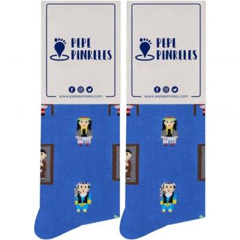 Calcetines Pepe Pinreles Chirigotas Azul