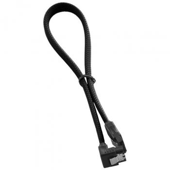CableMod CM-CAB-RSAT-N30KK-R ModMesh Right Angle SATA 3 Cable - Black