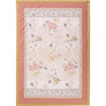 Manta Decorativa Hanami de Bassetti, Algodón con Diseño Floral