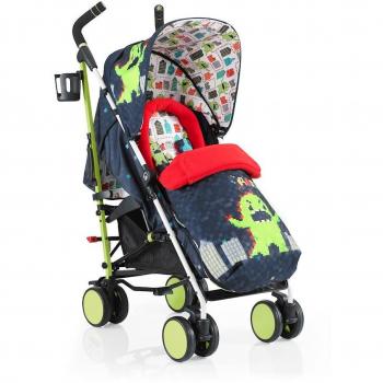 Silla de Paseo Cosatto Supa Silla Ligera Monster Arcade + Saco (Carrinho de Cosatto Supa - Monster Arcade)