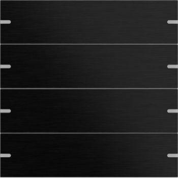 Gira 5024126 KNX Touch Sensor 4-Channel Black Aluminium