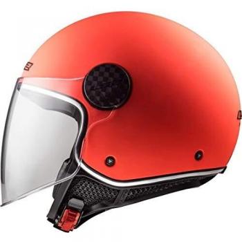 LS2 Casco de moto OF558 SPHERE LUX MATT Naranja, Naranja, XS