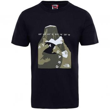 The North Face M S/S Flash Tee Camiseta, Hombre, TNF Negro, XL