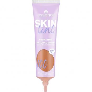 Maquillaje essence SKIN TINT crema hidratante con color SPF30