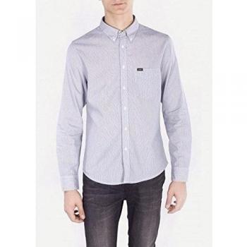 Lee - CAMISA LEE MANGA LARGA L66VIL - GRIS, XXL