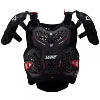 Leatt 5.5 Pro Evo Protector de Pecho Rígido Antimicrobiano - Negro - Talla 2XL