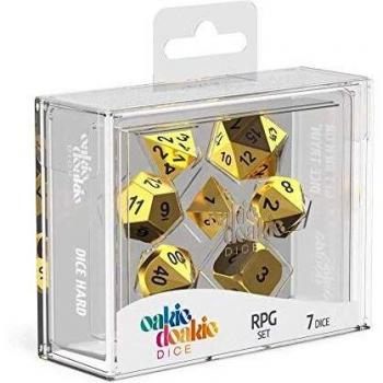 Oakie Doakie Dice Juego de Dados de Metal RPG - Aurym