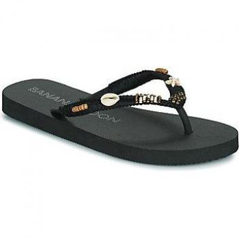 Banana Moon Lucero Women's Black Flip-Flops/Sandals
