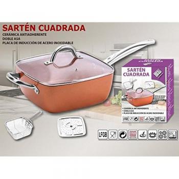 SARTÉN COBRE MULTIUSOS todobizz