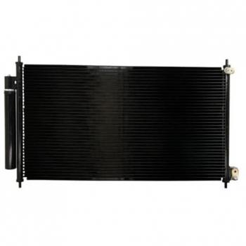 THERMOTEC KTT110648 - Condensador con secador para aire acondicionado, dimensiones 694 x 372 mm, diámetro de conexión 16 mm, compatible con HONDA CIVIC 9 Stufenheck