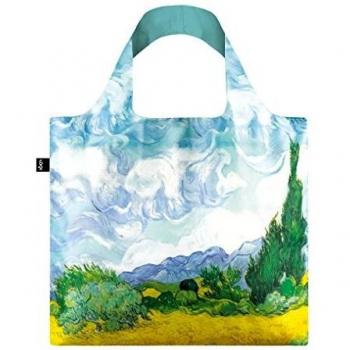 LOQI VINCENT VAN GOGH A Wheat Field with Cypresses Bag- Bolsas de la compra reutilisables