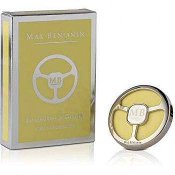 Max Benjamin Lemongrass & Ginger Luxury Car Fragrance Diffuser 1pc