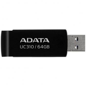 Memoria Flash Adata UC310 64GB USB 3.2 Negro (UC310-64G-RBK)