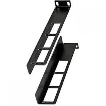 Kit de Montaje en Rack LANCOM LSW250 - Soporte en L para Switch, Accesorios para Armario Rack, Color Negro