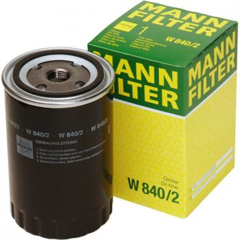 Original MANN-FILTER Filtro de Aceite W 840/2 – Para automóviles