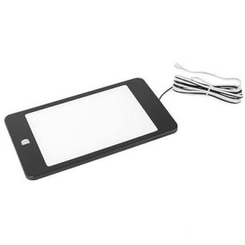 Lámpara Panelada 5W con Sensor PIR en Acabados Mocca o Negro